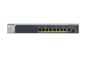 Smart Managed Pro Switch 8 Port Switch, 8xPoE+, 180W