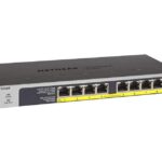 Gigabit Switch, 8 Ports, unmanaged, PoE, 60W, lüfterlos