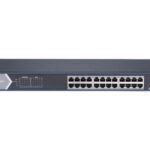 Ethernet Switch, smart managed 24x RJ45, 2x SFP, 230VAC, PoE 370W