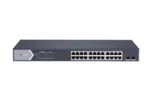 Ethernet Switch, smart managed 24x RJ45, 2x SFP, 230VAC, PoE 370W