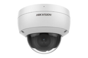 1/2,7" Netzwerk Dome, Fix, Tag/Nacht, 2592x1944, 4mm, Alarm, Audio, Mic, IP67, IK10
