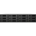 Network Attached Storage, 12-Bay, Hotswap, ohne HDD, 4x GBit LAN, 19", 2HE, 2x PSU