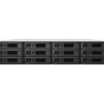 Network Attached Storage, 12-Bay, Hotswap, ohne HDD, 4x GBit LAN, USB 3.0, 19", 2HE