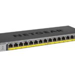 16-Port Gb PoE/PoE+ flex unmanaged Switch 76W