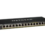 16-Port GB PoE+ unmanaged Switch, 115W, FlexPoE