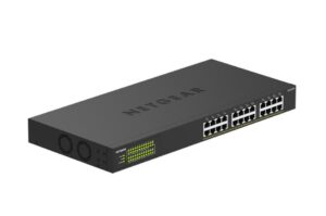 24-Port Gigabit Ethernet Unmanaged PoE+ Switch, 380W