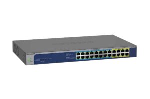 24-Port Gigabit Ethernet unmanaged PoE++ Switch, 480W