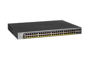 52-Port Gigabit Smart PoE+ Switch, 4xSFP