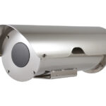 Edelstahl-Gehäuse, 120/230VAC, mit Germanium-Glas für Wärmebildkameras