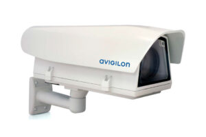 Hochwertige Avigilon LED-Gartenleuchte ES-HD-CWS-LG: Stilvolle Außenbeleuchtung in RAL9002 Aluminium, IP44, 325 mm, 12VDC/24VAC