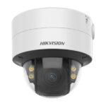 Netzwerk Fix Dome, 24h Farbe, 2688x1520@30fps, 3,6-9mm, Weißlicht, Alarm/Audio, IP67