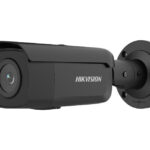 Netzwerk Bullet Kamera, Tag/Nacht, 4K 3840x2160@25fps, 4mm, Infrarot, IP67, schwarz