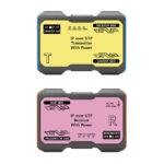 Medienkonverter Set, 1-Kanal, Ethernet über UTP, Sender, Empfänger, Reichweite 800m