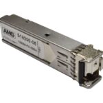 Optischer Transceiver-Modul mit der Aufschrift "AMG S18200-05 1000M-FX-500m".