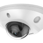 Netzwerk Mini Dome, Tag/Nacht, 2688x1520@30fps, 4mm, WLAN, Infrarot, Alarm, Audio, IP67