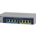 Managed Plus Switch, 8 Port Switch, Ultra60 PoE++, Multi-Gigabit (2.5G)