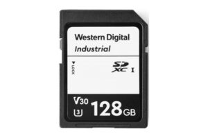 SD-Karte von Western Digital, 128 GB, Industrial, SDXC I, V30.