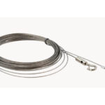 Stahlseil mit Schlaufe und Haken.