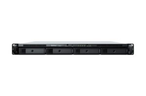 Network Attached Storage, 4-Bay, 19" 1RU, 2GB RAM, redundantes Netzteil