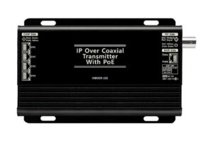 4-Kanal-IP Transmitter PoE über Koax, Sender, Reichweite 500m