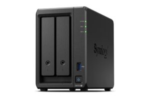 Network Attached Storage, 2-Bay, Hotswap, ohne HDD, 2x GBit LAN, USB 3.0, eSATA