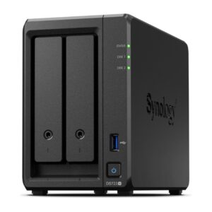 Network Attached Storage, 2-Bay, Hotswap, ohne HDD, 2x GBit LAN, USB 3.0, eSATA