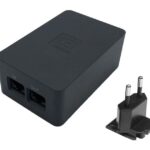 PoE Midspan, 1 Port, IEEE802.3at, 2.5 Gigabit, 30W, 100-240VAC,