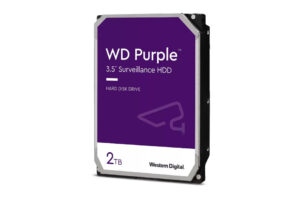 Festplatte, 3,5", SATA 6Gb/s, 2TB, 256MB Cache, 24x7, für Videoüberwachung optimiert