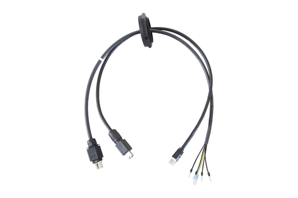 Vorkonfektioniertes Kabel-Set für den Anschluss eines Kamerasystems an eine Mountera® Box