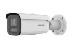 Netzwerk Bullet Kamera, 4MP, Tag/Nacht, 2,8-12mm, Audio, Weißlicht, Infrarot, Alarm