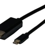 USB Typ-C - HDMI Kabel 4K60Hz USB Typ C Stecker - HDMI Stecker 2m, schwarz