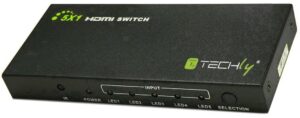 HDMI Switch 4K, UHD, 3D 5 Wege, bis zu 5 x HDMI auf einen Monitor