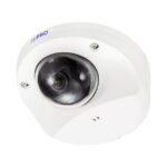 Netzwerk Compact Dome S-Serie, 2MP@60fps, 2,4mm Korridorfunktion, IR, IK10, in