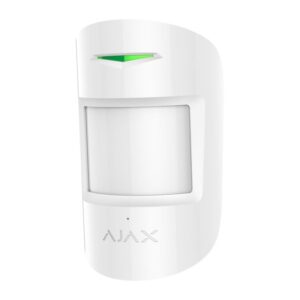 weiß, IR-Bewegungsmelder, Glasbruchsensor drahtlos für Ajax Hub/Hub2/Hub Plus/Hub Hybrid