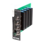 Aktive 4-Kanal Video Zweidraht Empfänger Karte, BNC-RJ45, 500m