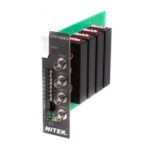 Aktive 4-Kanal Video Zweidraht Empfänger Karte, BNC-RJ45, 2200m