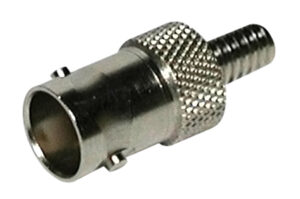 BNC Crimpkupplung, für Videokabel RG59/U und MCAB-2