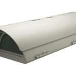 Wetterschutzgehäuse, 360mm, Sonnenschutzdach, Heizung 24VAC, Lüfter, IP66/67