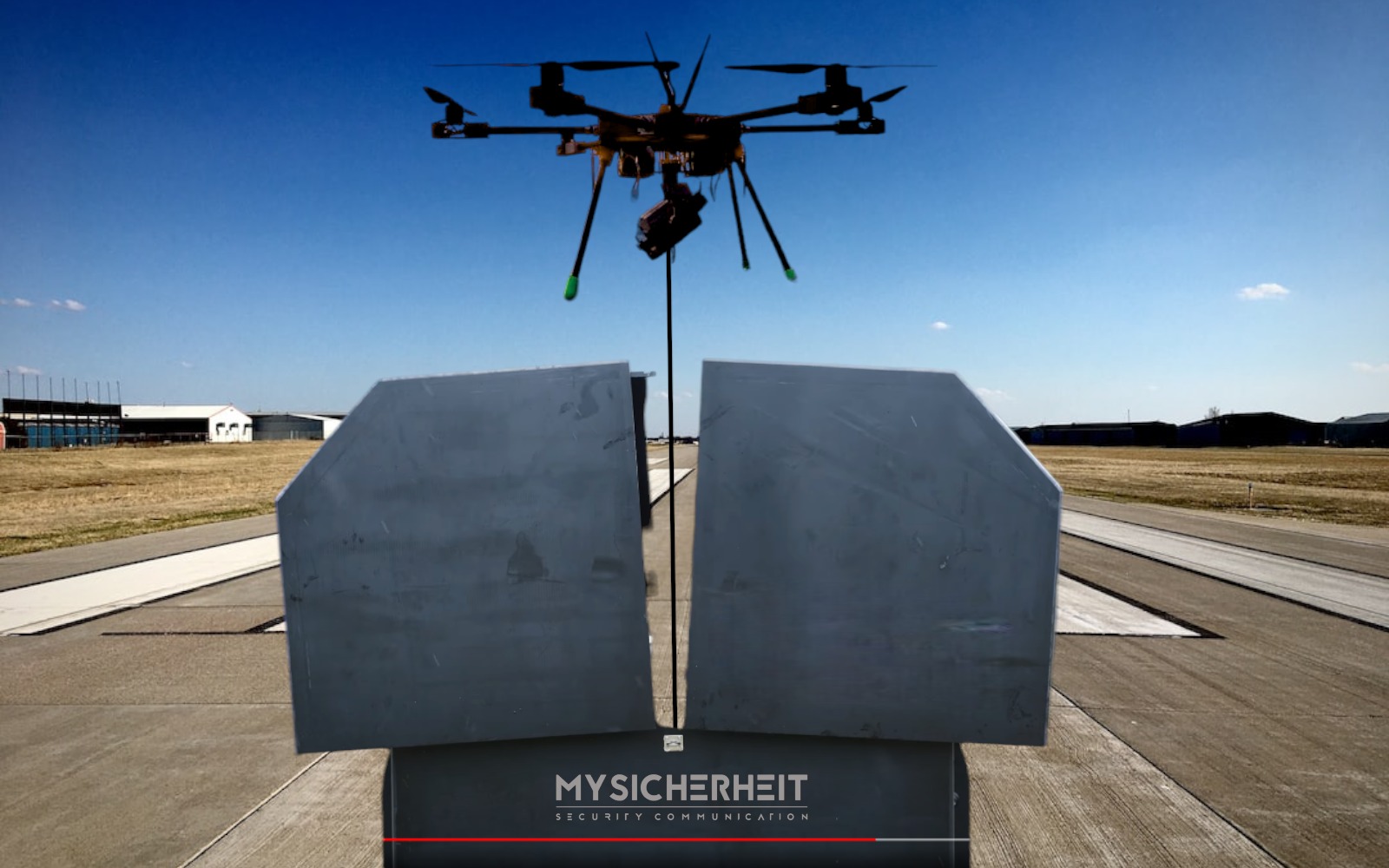 Revolutionäre, autonom fliegende Drohnen für kritische Infrastruktur und Perimeterschutz