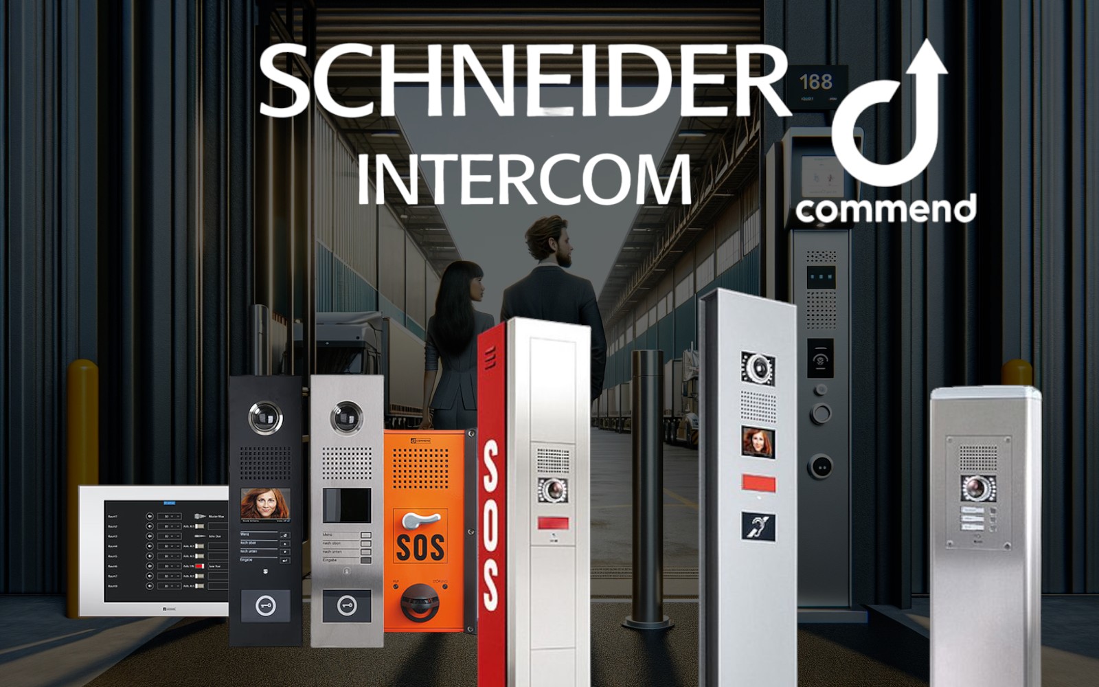 schneider intercom command-