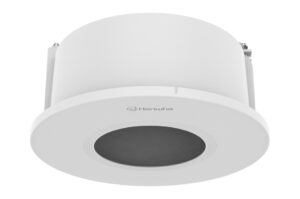 Deckeneinbaugehäuse für Hanwha Techwin Domekameras, Aluminium