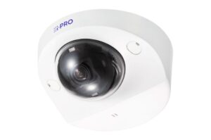 Netzwerk Compact Dome U-Serie, 4MP@30fps, 2,4mm IR, in