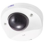 Netzwerk Compact Dome U-Serie, 2MP@30fps, 2,4mm IR, IP66, IK10, smoked, out