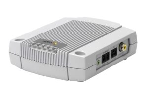 Netzwerk Video Decoder, 1-Kanal, H.264, MPEG-4, M-JPEG, 1280x720, Alarm, PoE