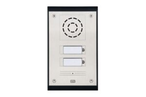 2N Analog UNI 2 Button: Zuverlässige Türsprechanlage mit Zwei-Tasten-Funktion