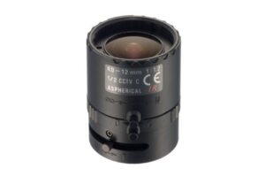 Tamron Varifokal-Objektiv 4-12 mm für CCTV-Kameras – Manuelle Fokuseinstellung, Weitwinkel 31,2°-93,6°, Kompatibel mit 1/2" Sensoren