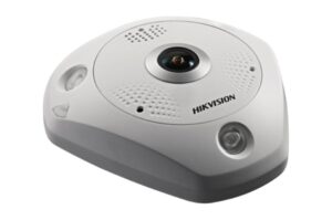 Hikvision DS-2CD63C5G0-IVS 12MP 360° Fisheye Überwachungskamera | IP67, PoE, intelligente Videoanalyse – Rundumsicht für Innen & Außen