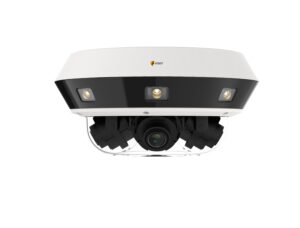eneo Multisensor-Kamera INM-78M2812M0A: 32 MP, Infrarot, Gesichtserkennung, IP67, PoE, WDR 120dB, Varifokal, Außenbereich