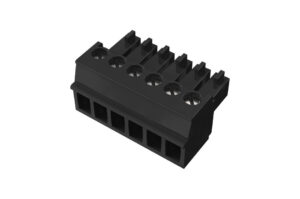 Connector 6-Pin 3.81 ST, Für Axis Ex-Kameras, 5er-Pack