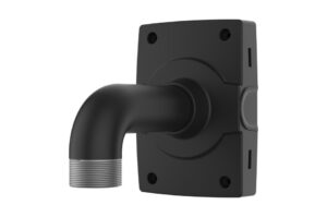 Wandhalterung, schwarz, mit 1,5"-NPS-Gewinde